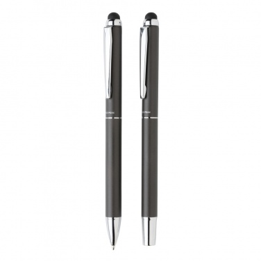 Logotrade promotional gifts photo of: Swiss Peak deluxe pen set in PU pouch