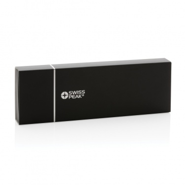 Logo trade promotional products picture of: Swiss Peak deluxe pen set in PU pouch