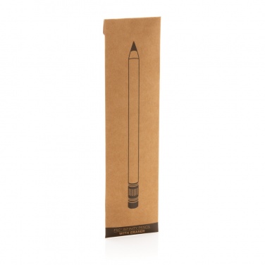 Logotrade advertising product image of: Bamboo infinity pencil with eraser
