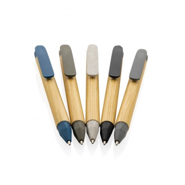 Logotrade corporate gift image of: Write responsible recycled paper barrel pen
