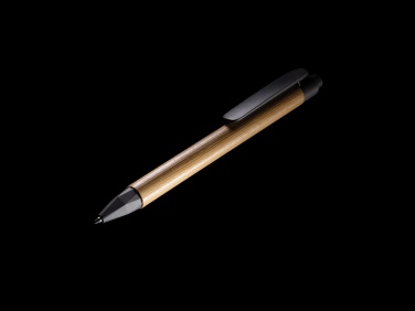 Logo trade promotional item photo of: Write responsible recycled paper barrel pen