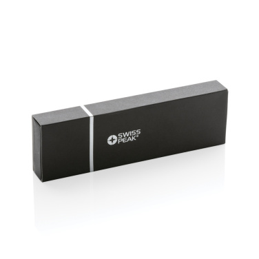 Logo trade advertising product photo of: Swiss Peak Cedar RCS certified recycled aluminum pen set