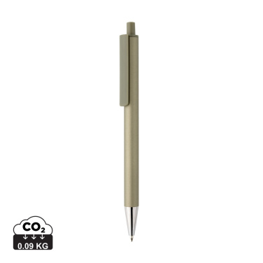 Logo trade promotional gift photo of: Amisk RCS certified recycled aluminum pen