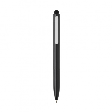 Logotrade corporate gift picture of: Kymi RCS certified recycled aluminium pen with stylus