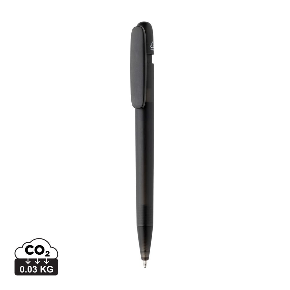 Logo trade promotional product photo of: Devin GRS certified RABS pen transparent