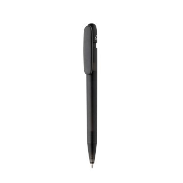 Logotrade promotional items photo of: Devin GRS certified RABS pen transparent