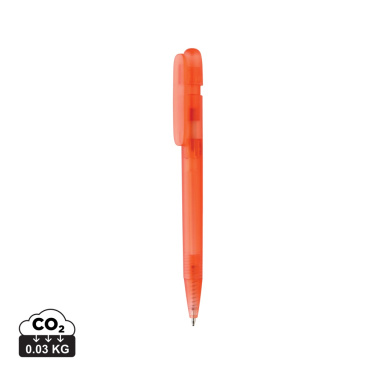 Logo trade promotional products picture of: Devin GRS certified RABS pen transparent