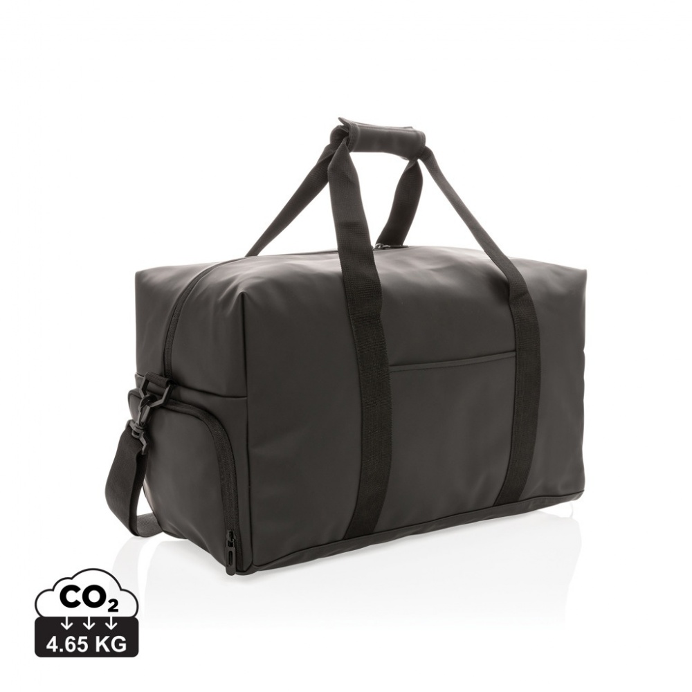 Logo trade promotional gifts picture of: Smooth PU weekend duffle