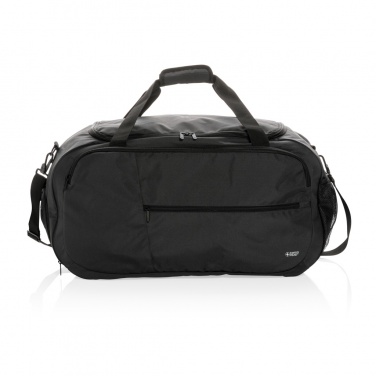 Logo trade corporate gift photo of: Swiss Peak AWARE™ RPET sports duffel bag