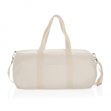 Logo trade advertising products picture of: Impact Aware™ 285gsm rcanvas duffel bag undyed