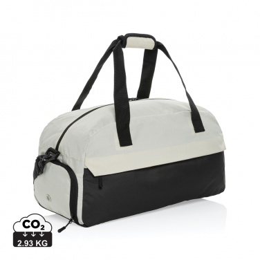 Logo trade promotional products image of: Kazu AWARE™ RPET basic weekend duffel