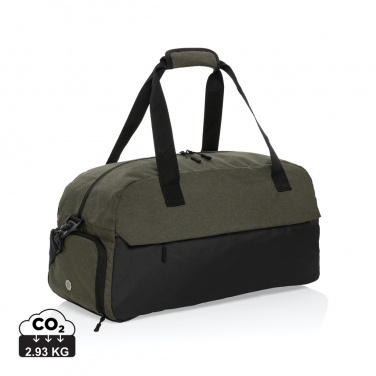 Logotrade promotional gift picture of: Kazu AWARE™ RPET basic weekend duffel