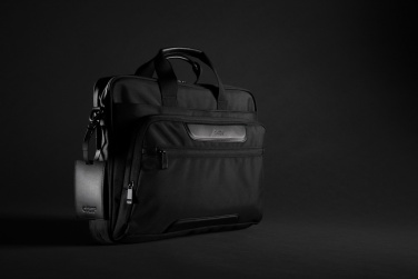 Logotrade promotional giveaway image of: Swiss Peak AWARE™ RPET Voyager 15.6" laptop bag