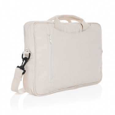Logo trade promotional items picture of: Laluka AWARE™ recycled cotton 15.4 inch laptop bag