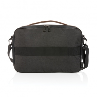Logo trade promotional items image of: Impact AWARE™ 300D two tone deluxe 15.6" laptop bag