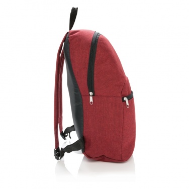 Logo trade business gifts image of: Classic two tone backpack