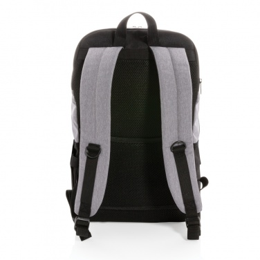 Logo trade business gift photo of: Modern 15.6" USB & RFID laptop backpack PVC free