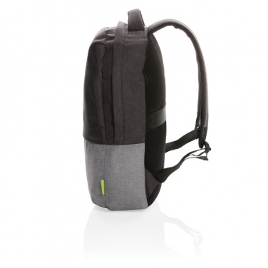 Logo trade promotional giveaways picture of: Duo colour RPET 15.6" RFID laptop backpack PVC free