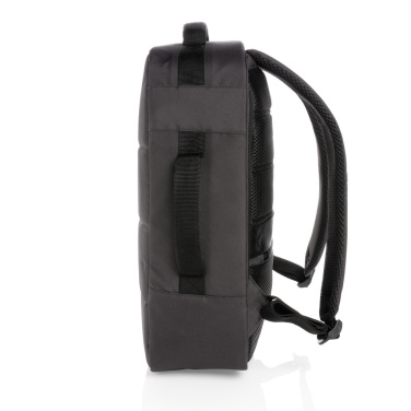 Logotrade promotional giveaway image of: Impact AWARE™ RPET anti-theft 15.6" laptop backpack