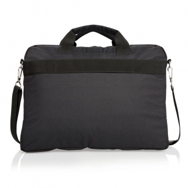 Logo trade promotional giveaway photo of: Deluxe 15” laptop bag