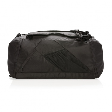 Logo trade promotional items image of: Swiss Peak RFID sports duffel & backpack