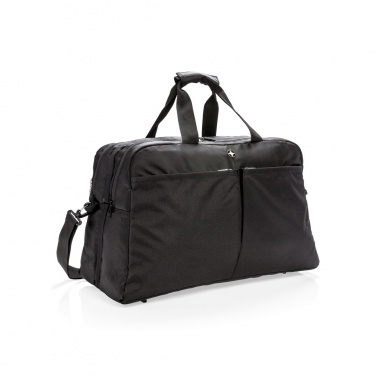 Logotrade business gift image of: Swiss Peak RFID duffle with suitcase opening