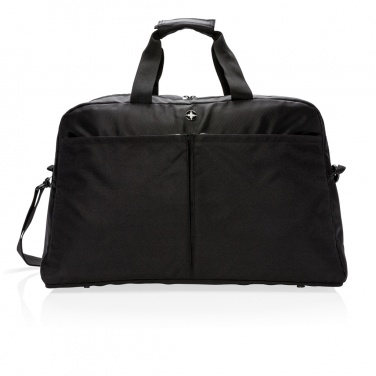 Logotrade promotional merchandise picture of: Swiss Peak RFID duffle with suitcase opening