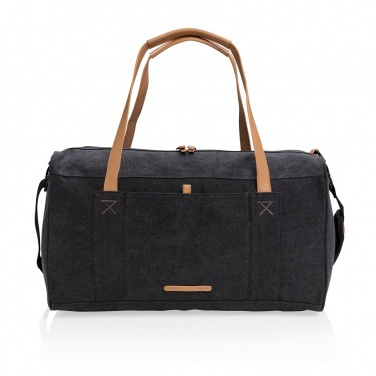 Logo trade promotional item photo of: Canvas travel/weekend bag PVC free