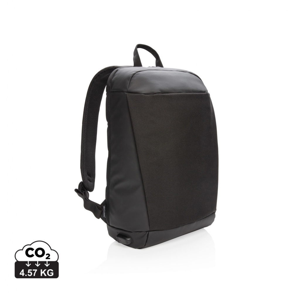 Logotrade promotional gifts photo of: Madrid anti-theft RFID USB laptop backpack PVC free