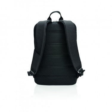 Logo trade business gifts image of: Madrid anti-theft RFID USB laptop backpack PVC free