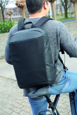 Logotrade promotional product picture of: Madrid anti-theft RFID USB laptop backpack PVC free