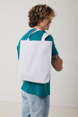 Logo trade corporate gifts picture of: Impact AWARE™ recycled cotton tote 330 gsm
