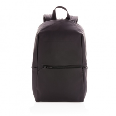 Logo trade corporate gift photo of: Smooth PU 15.6"laptop backpack