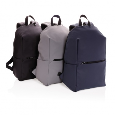 Logotrade promotional merchandise picture of: Smooth PU 15.6"laptop backpack