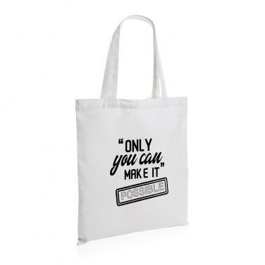 Logotrade promotional merchandise image of: Impact AWARE™ Recycled cotton tote 145g