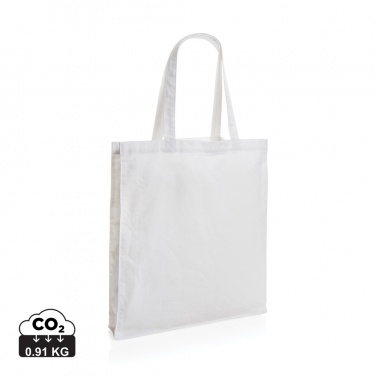 Logo trade promotional gift photo of: Impact AWARE™ Recycled cotton tote w/bottom 145g