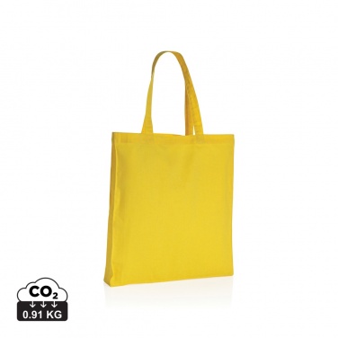Logo trade promotional gifts image of: Impact AWARE™ Recycled cotton tote w/bottom 145g