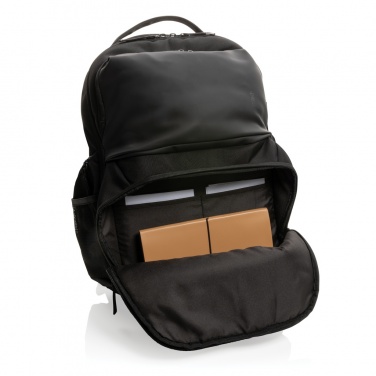 Logotrade promotional merchandise image of: Swiss Peak AWARE™ RPET 15.6 inch commuter backpack