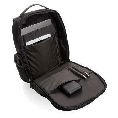 Logotrade promotional merchandise photo of: Swiss Peak AWARE™ RPET 15.6 inch commuter backpack