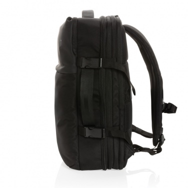 Logotrade promotional item picture of: Swiss Peak AWARE™ RPET 15.6' expandable weekend backpack