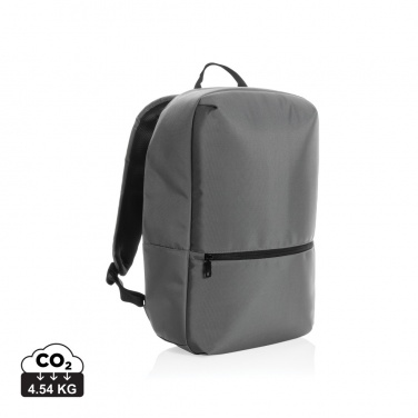 Logo trade corporate gifts picture of: Impact AWARE™ 1200D Minimalist 15.6 inch laptop backpack