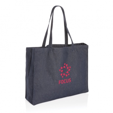 Logo trade promotional product photo of: Impact AWARE™ recycled denim shopper