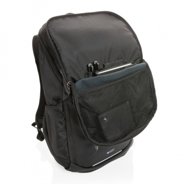 Logo trade promotional gifts image of: Swiss Peak AWARE™ RPET 15.6 inch business backpack