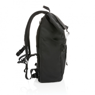Logo trade promotional items image of: Impact AWARE™ RPET water resistant 15.6" laptop backpack