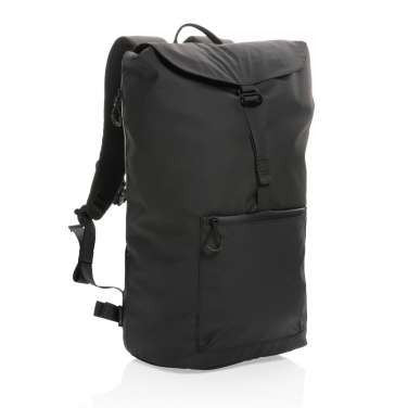 Logo trade promotional giveaway photo of: Impact AWARE™ RPET water resistant 15.6" laptop backpack