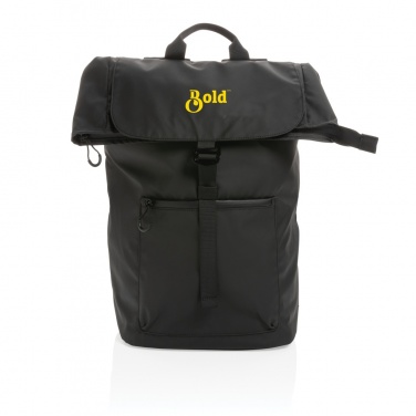 Logotrade advertising product image of: Impact AWARE™ RPET water resistant 15.6" laptop backpack