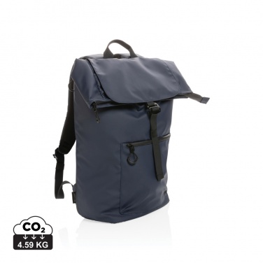 Logo trade promotional products picture of: Impact AWARE™ RPET water resistant 15.6" laptop backpack