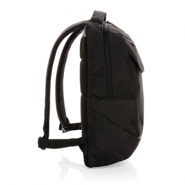 Logo trade advertising products image of: Swiss Peak Brooke AWARE™ RPET daily 15.6" laptop backpack