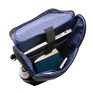 Logo trade business gift photo of: Swiss Peak Fern AWARE™ RPET all over zipper 15.6" backpack