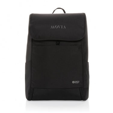 Logo trade corporate gifts image of: Swiss Peak Fern AWARE™ RPET all over zipper 15.6" backpack